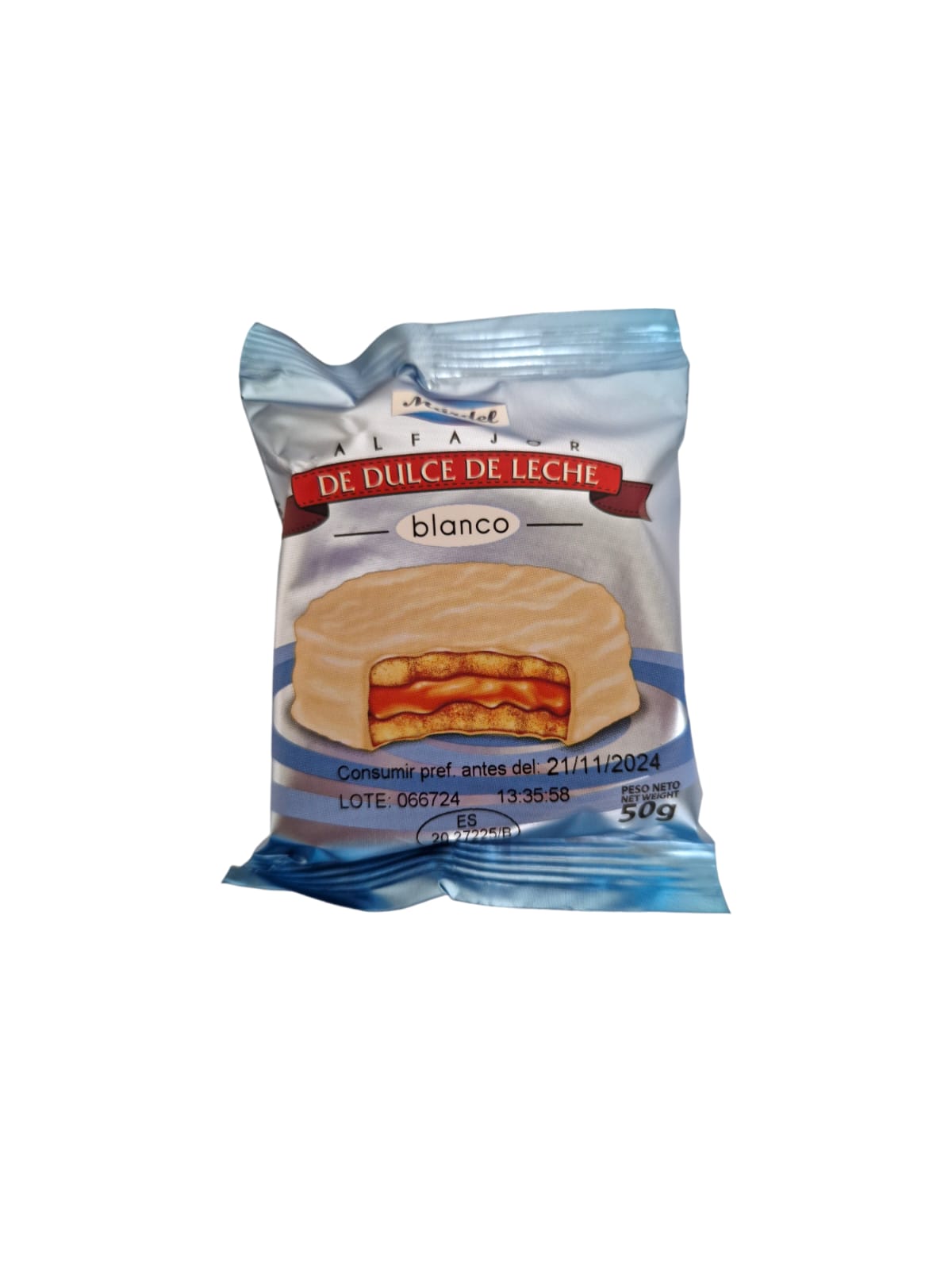 White Alfajor Mardel 50g