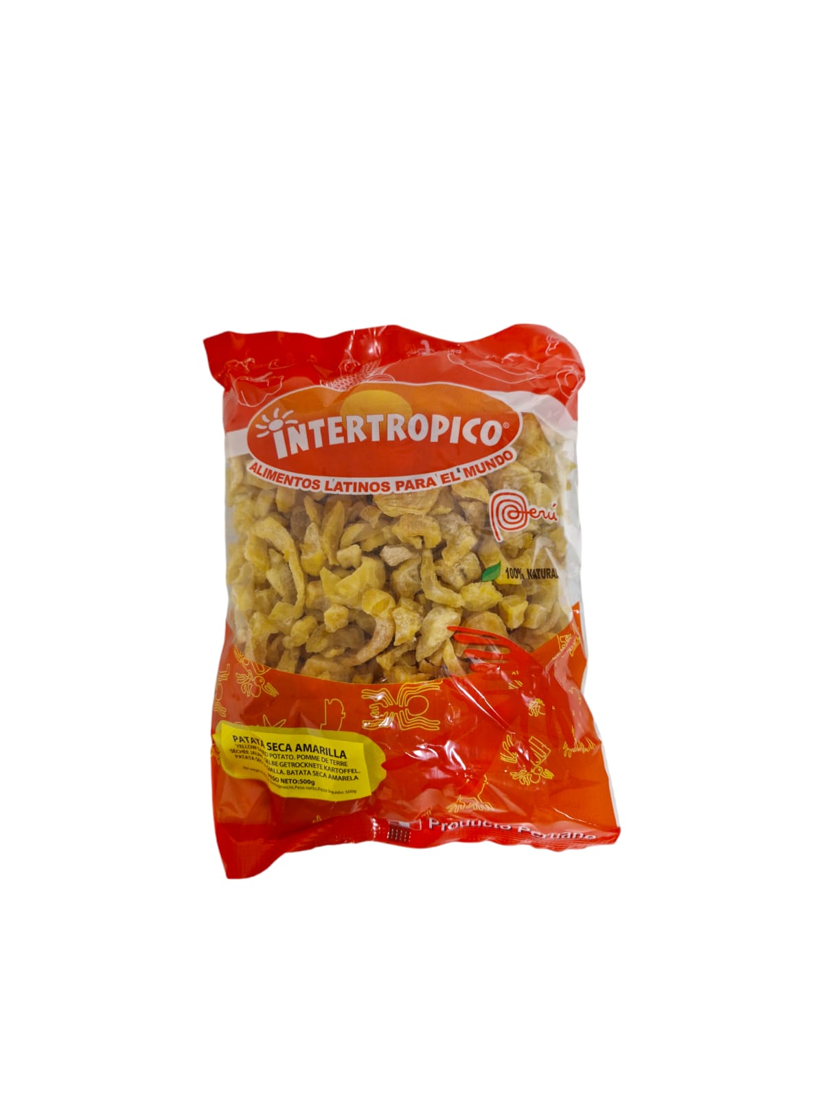 Keltainen Intertropico kuivattu peruna 500 g