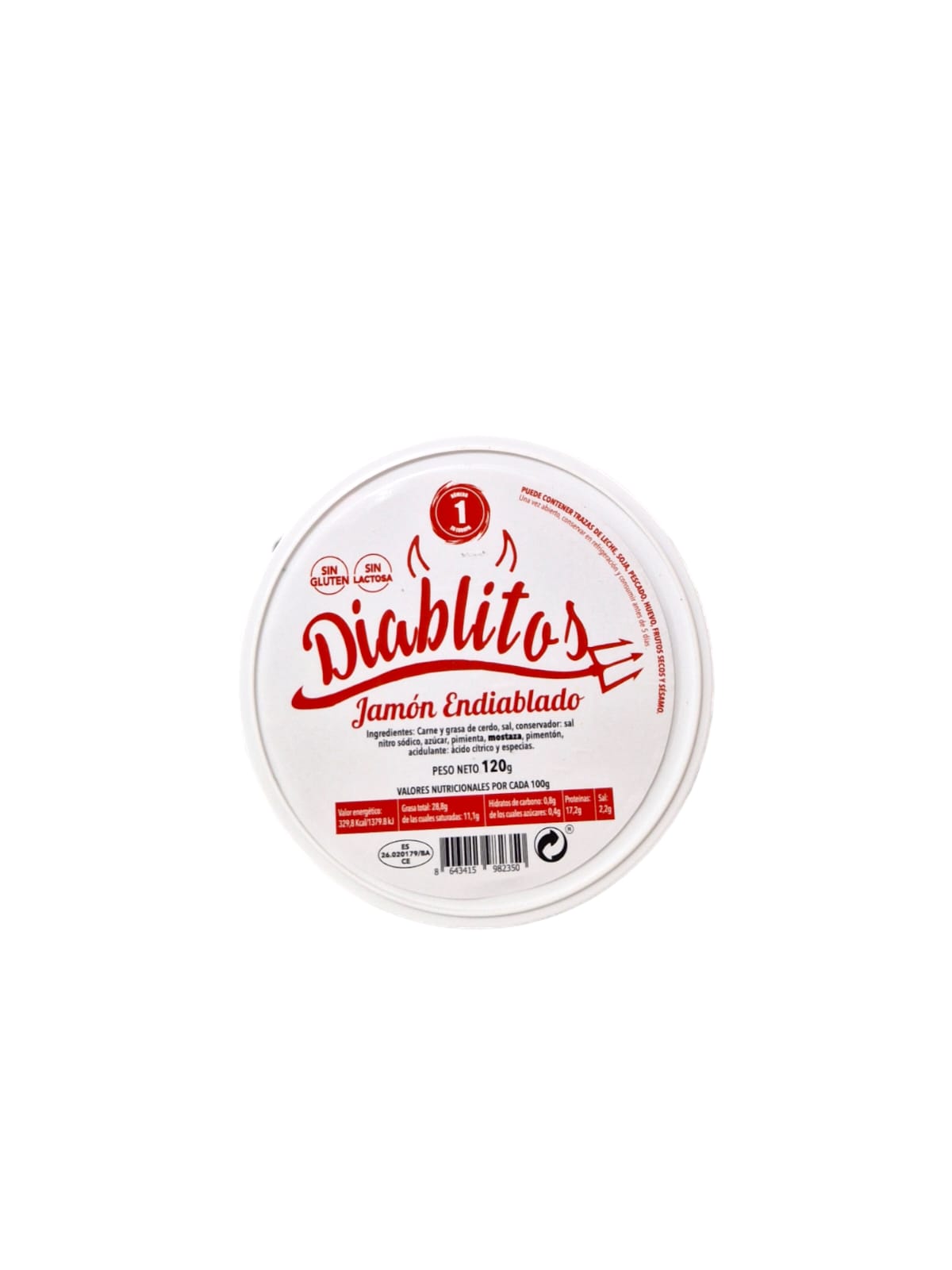 Deviled Ham - Diablitos 120 g