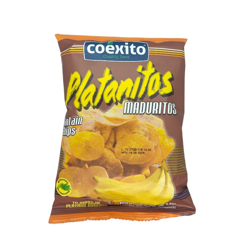 Chips de plátano dulces - Intertropico 80 g 