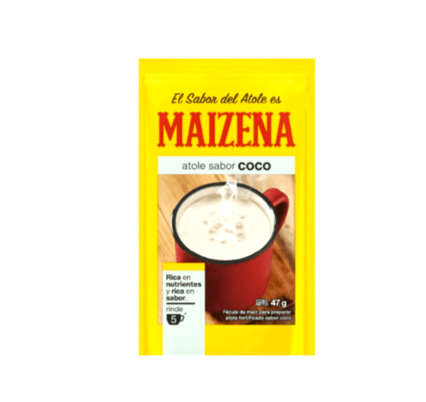 Atole Coco Maizena 47 g - Latin Flavors