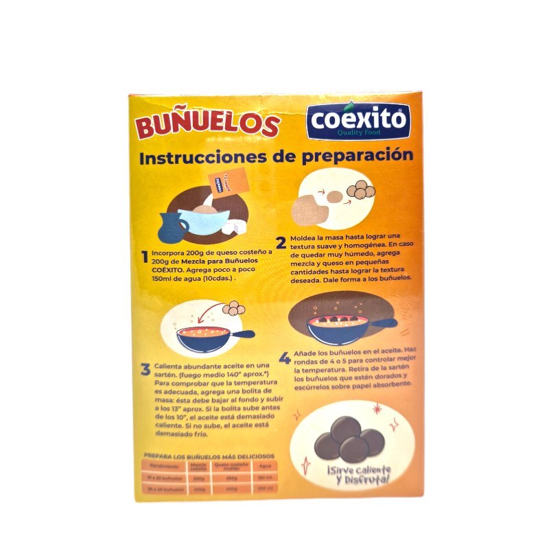 Buñuelos (Fritters) 400g Coexito - Latin Flavors