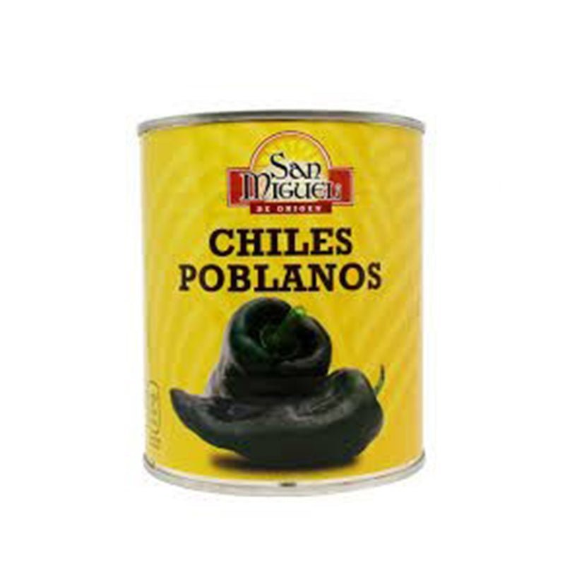 Chiles Poblanos - San Miguel 780 g - Latin Flavors