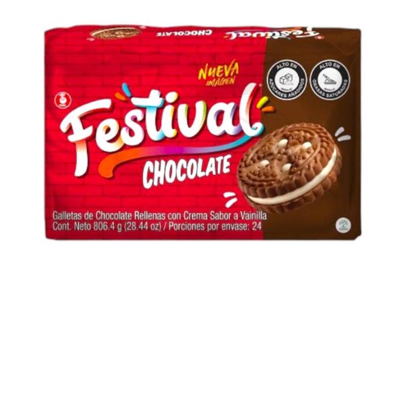 Chocolate Festival Cookies 12 x 4 - Latin Flavors