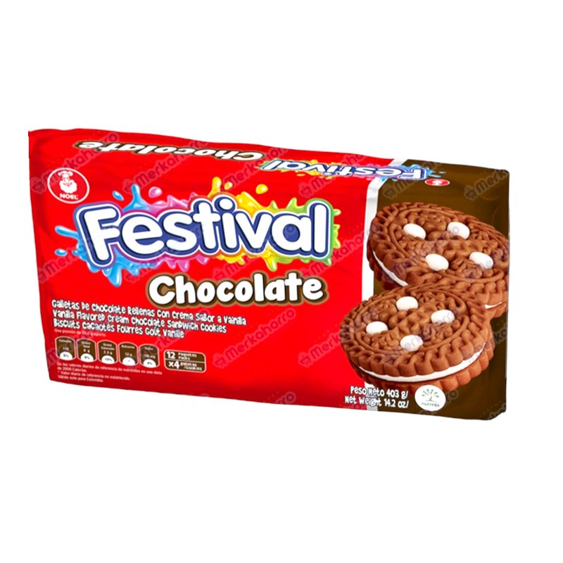 Chocolate Festival Cookies 403 g - Latin Flavors