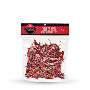 Dried chili Arbol - Xatze 75 g - Latin Flavors