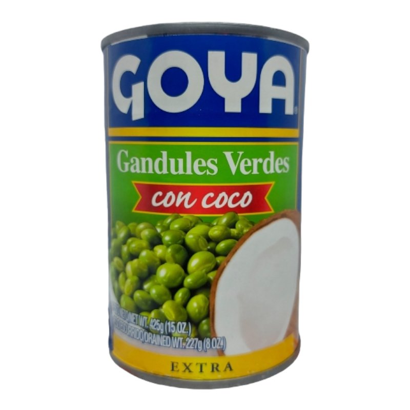 Green Pigeon Peas with Coconut GOYA - Latin Flavors