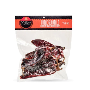 Guajillo Dried Chili 75 g - XATZE - Latin Flavors