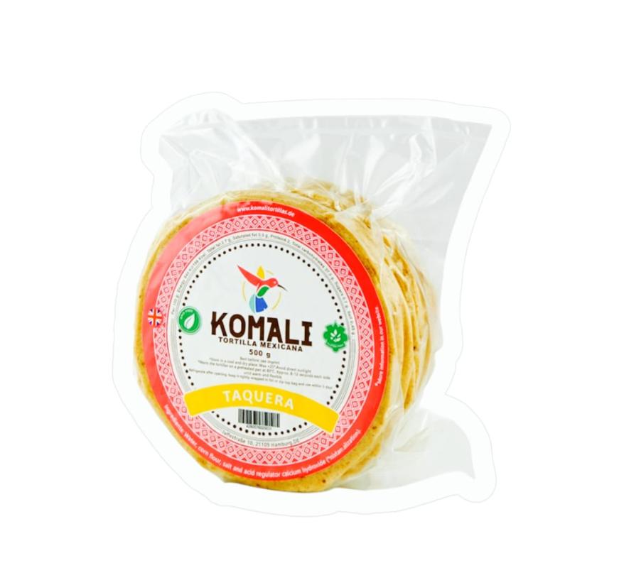 KOMALI Corn Tortilla 500 g 12 CM - Latin Flavors