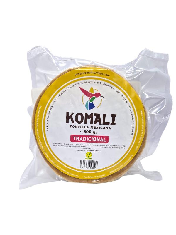 KOMALI Corn Tortilla 500 g 15 CM - Latin Flavors