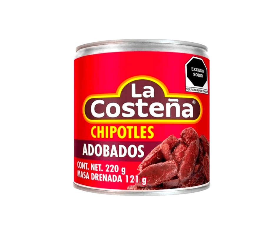 La Costena Chipotle Peppers in Adobo Sauce 220g - Latin Flavors