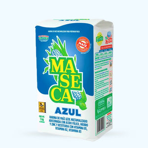 Maseca Blue Cornmeal 1 kg - Latin Flavors