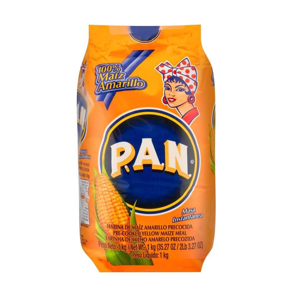 PAN Yellow Cornmeal 1 kg - Latin Flavors