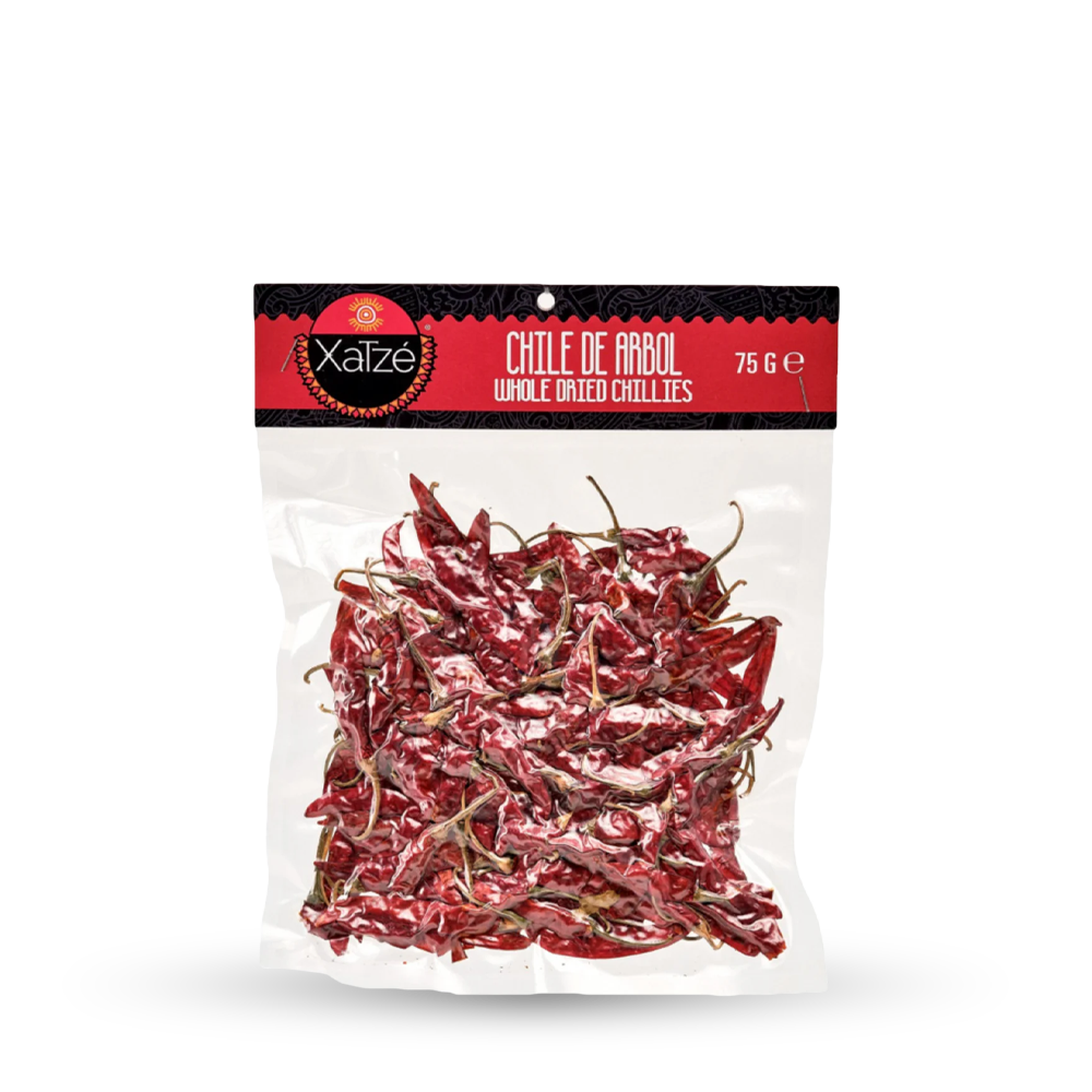 Dried chili Arbol - Xatze 75 g