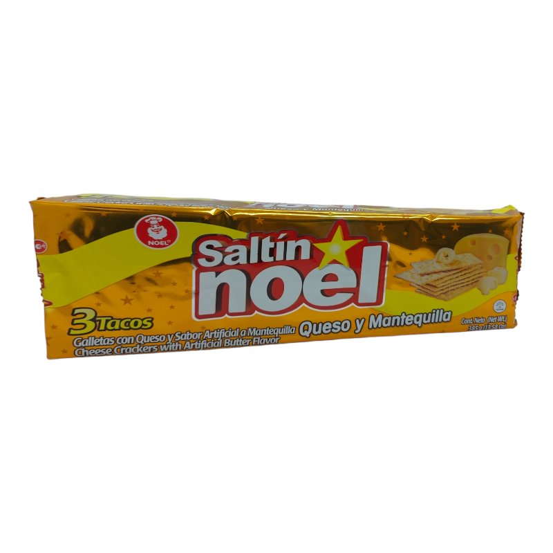 Saltin Cheese and Butter Crackers NOEL 385 g - Latin Flavors