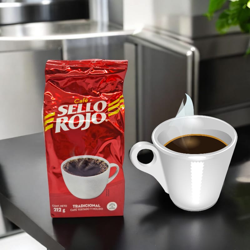 Sello Rojo Coffee 212 g - Latin Flavors