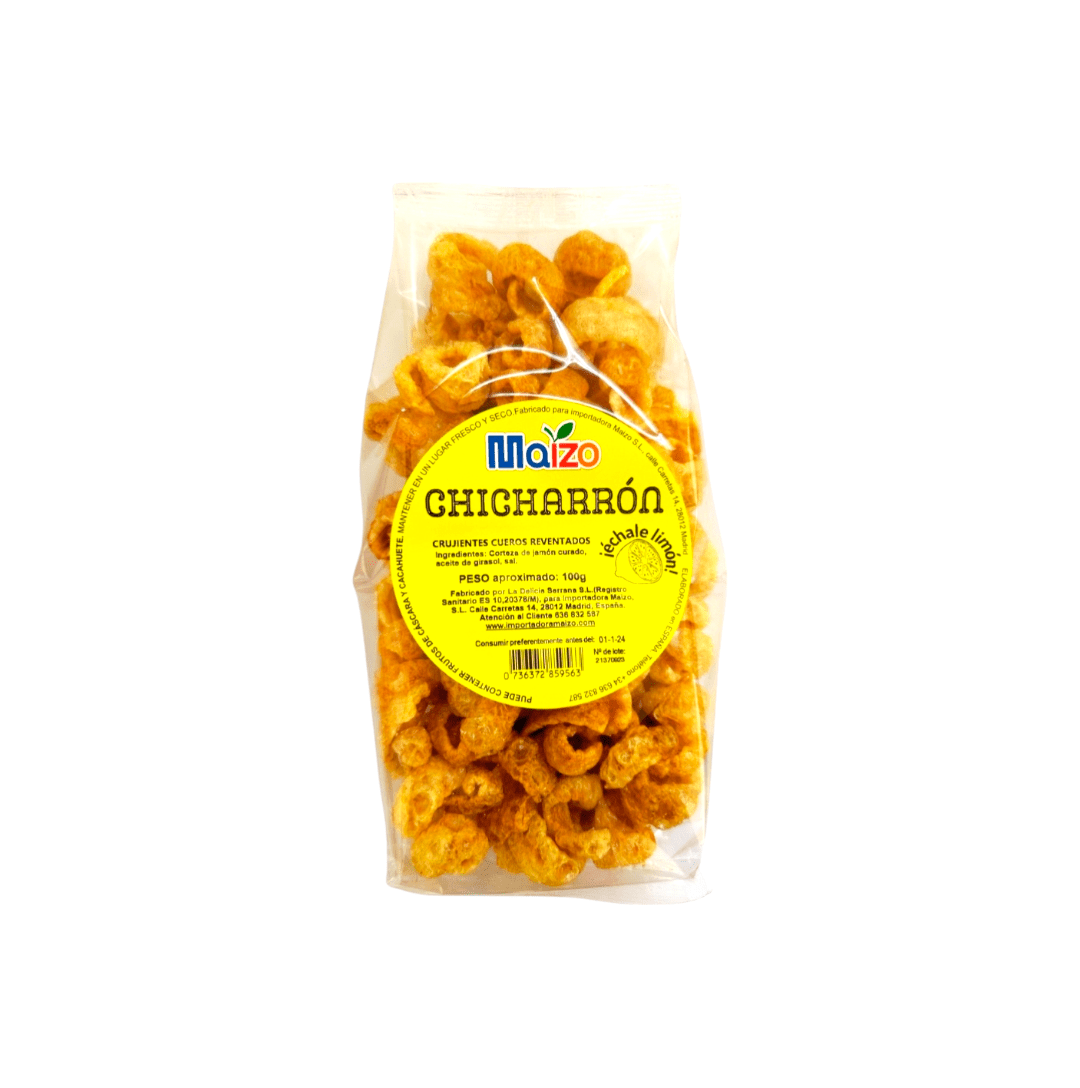 Snack Chicharron Maizo 100g - Latin Flavors