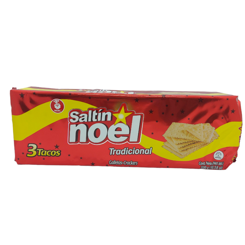 Galletas Saltin 3 Tacos NOEL 300 g - Latin Flavors