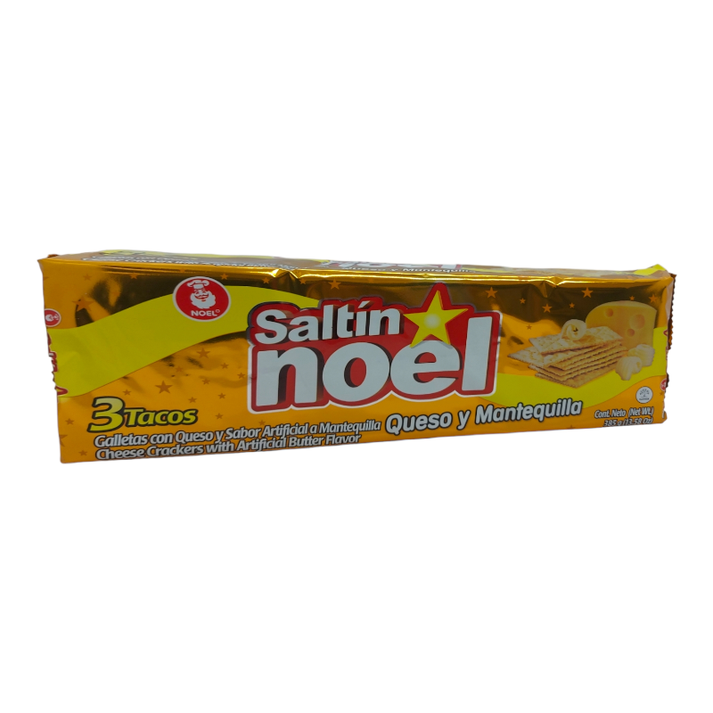 Galletas Saltin Queso y Mantequilla NOEL 385 g - Latin Flavors